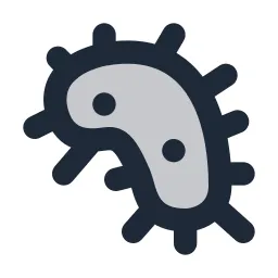 Bacteria 2 Duotone Icon