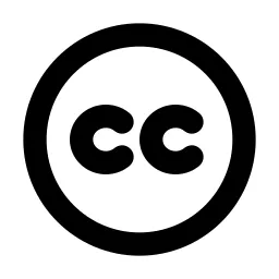 Creative Commons Line Icon