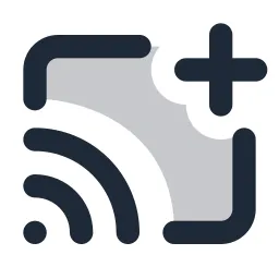 Chromecast Plus Duotone Icon