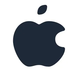 Brand Apple Solid Icon