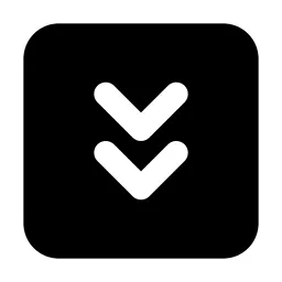 Square Chevrons Down Icon
