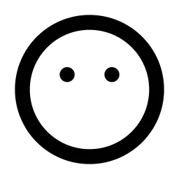 Mood Neutral Line Icon