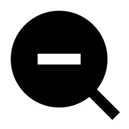 Zoom Out Fill Icon