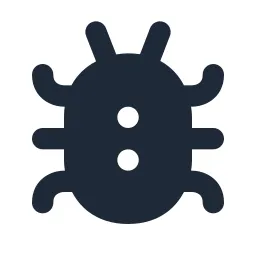 Bug 3 Solid Icon