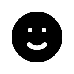 Face Happy Fill Icon