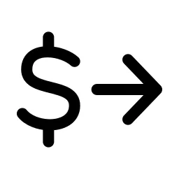 Send Dollars Icon
