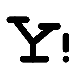 Brand Yahoo Line Icon