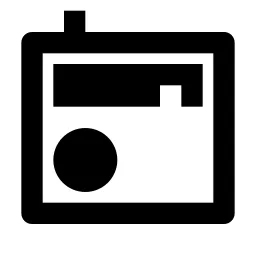 Radio Line Icon