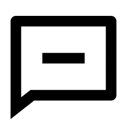Message Line Icon