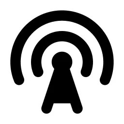 Building Broadcast Tower Icon