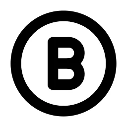 Xbox B Line Icon