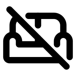 Sofa Off Line Icon
