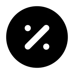 Circle Percentage Icon