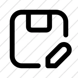 Package Edit Delivery Icon