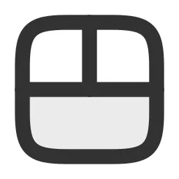 Cols Row Duotone Icon