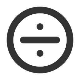 Divide Circle Icon