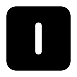 Square Letter I Icon