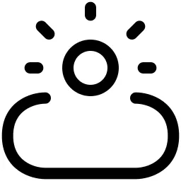Cloud Sunny Icon