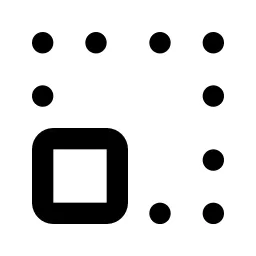 Box Align Bottom Left Line Icon
