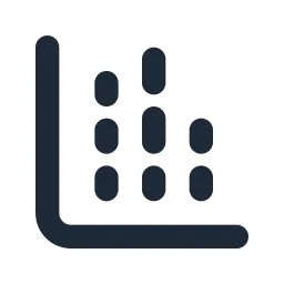 Chart Bar Stacked Duotone Icon