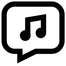 Music Message Icon