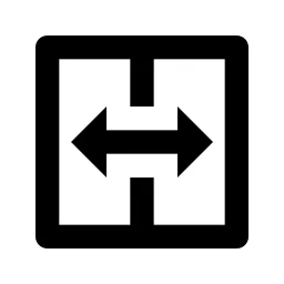 Split Cells Horizontal Icon