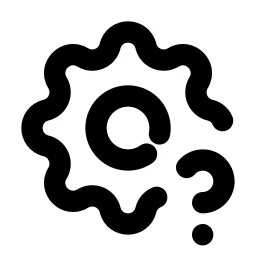 Settings Question Line Icon