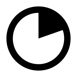Percentage 20 Line Icon