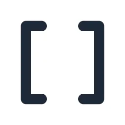 Braces Line Icon