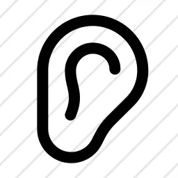 Ear Hearing Loud Icon