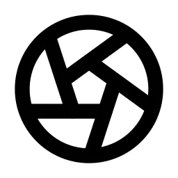 Aperture Line Icon