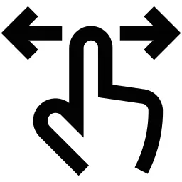Move Left Right Icon