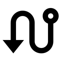 Route Line Icon