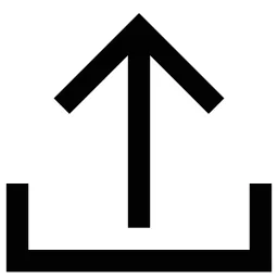 Up Arrow From Bracket Icon