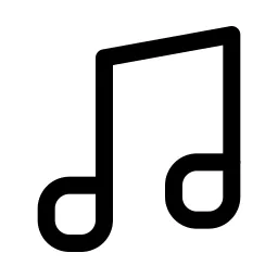 Music Double Note Icon