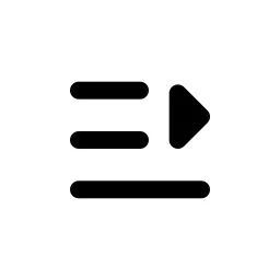 Menu Unfold Fill Icon
