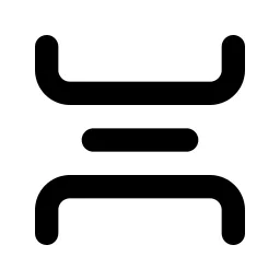 Spacing Vertical Line Icon