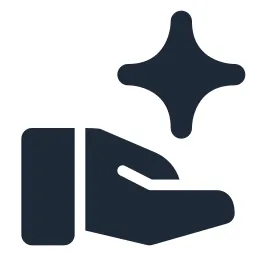 Ai Handover Solid Icon