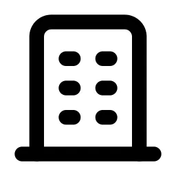 Building Line Icon