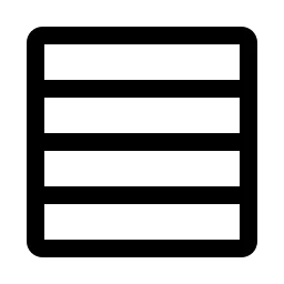 Table Rows Icon