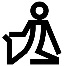 Twist Pose Icon