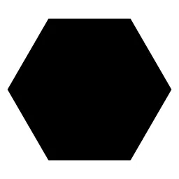 Hexagon Fill Icon