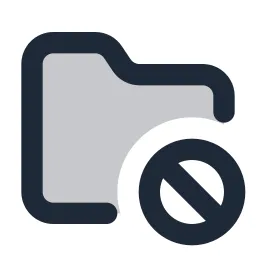 Folder Block Duotone Icon