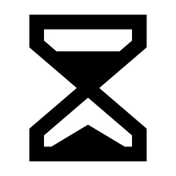 Hourglass 2 Fill Icon