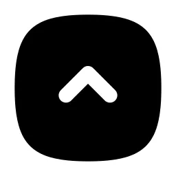 Square Rounded Chevron Up Icon