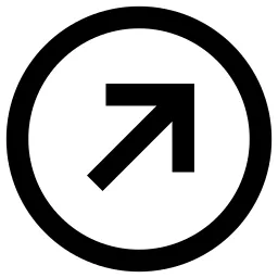 Arrow Up Right Circle Icon