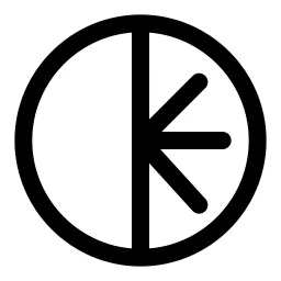 Orange Half Icon