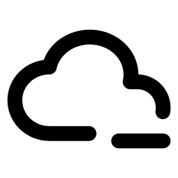 Cloud Minus Line Icon