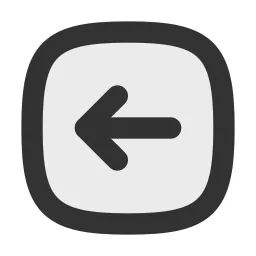 Arrow Left Square Duotone Icon