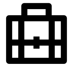 Briefcase 5 Line Icon